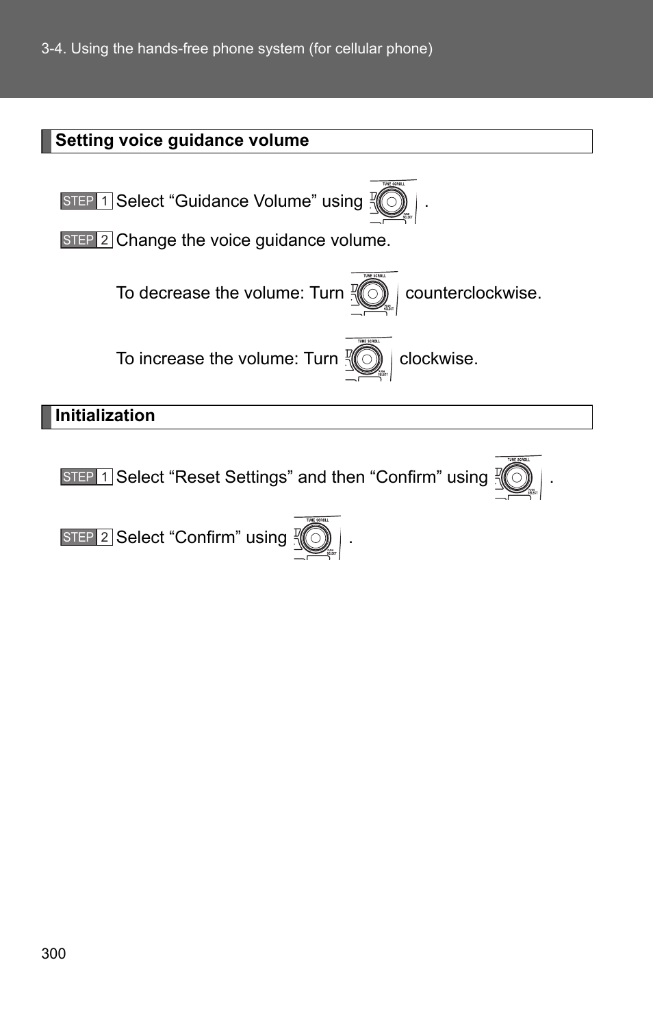 TOYOTA 2011 Corolla User Manual | Page 301 / 524