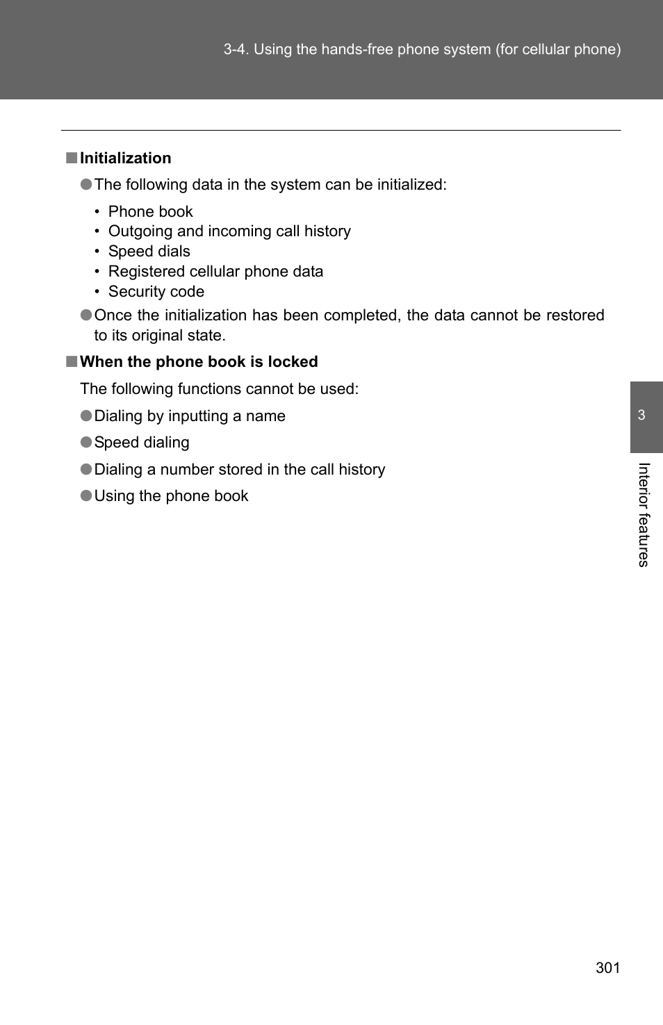 TOYOTA 2011 Corolla User Manual | Page 302 / 524