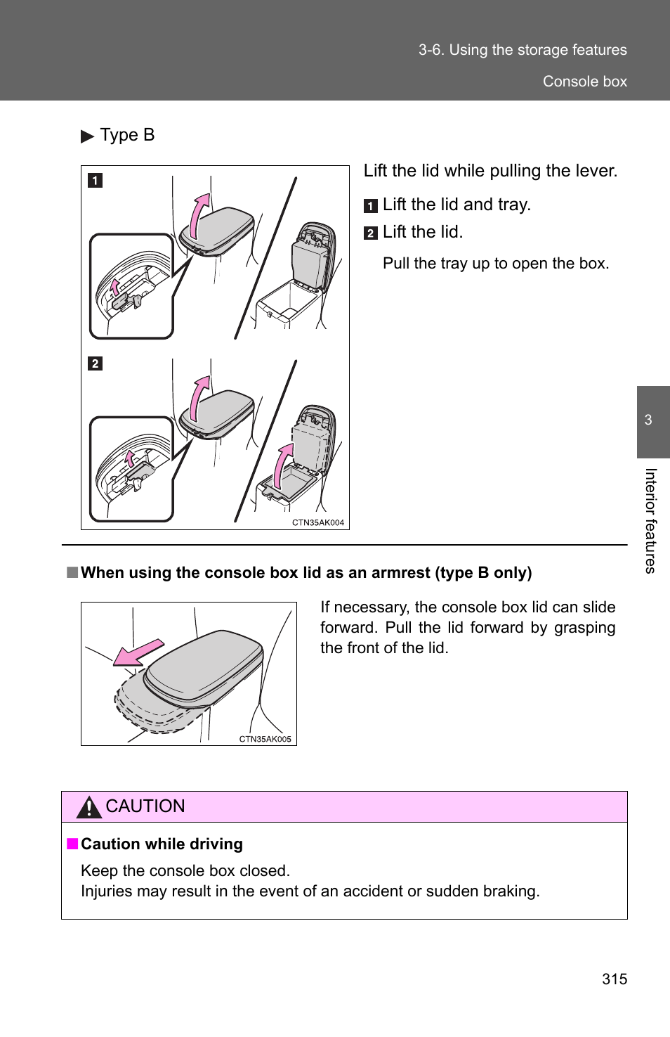 TOYOTA 2011 Corolla User Manual | Page 316 / 524