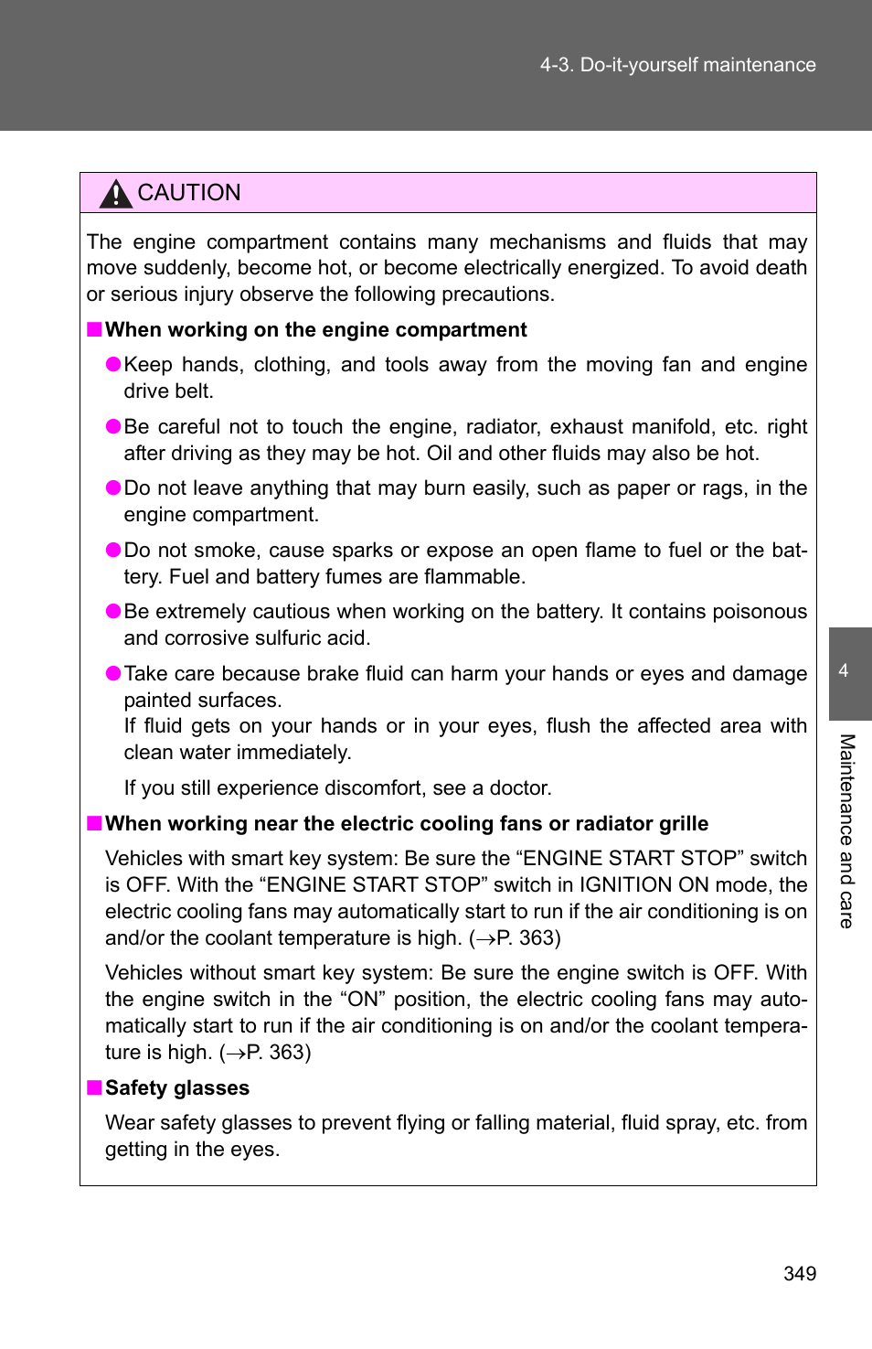 TOYOTA 2011 Corolla User Manual | Page 350 / 524