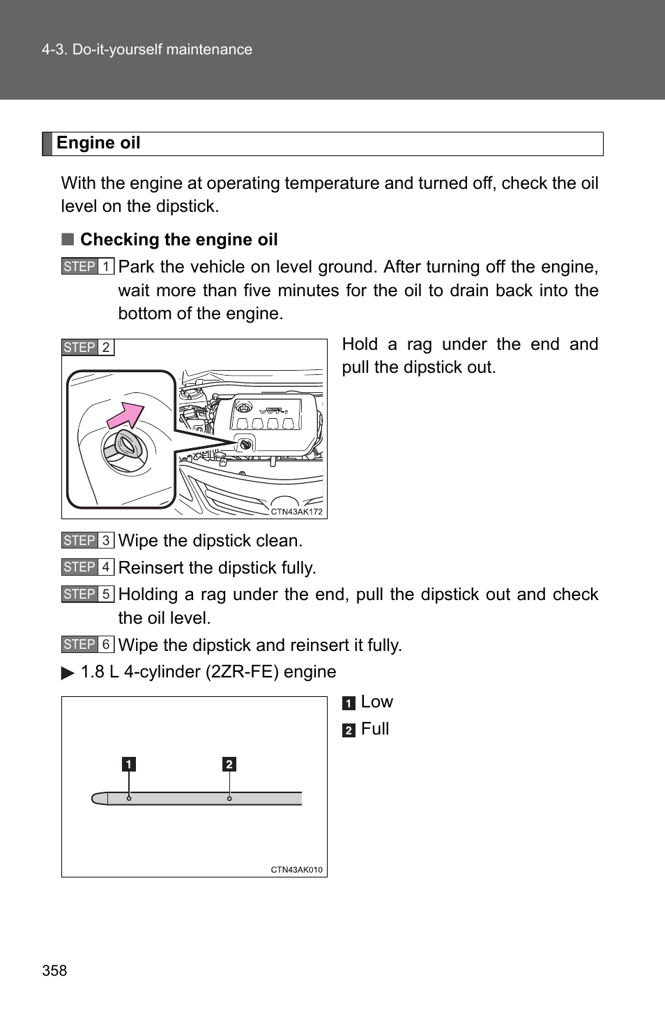 P. 358), P. 358 | TOYOTA 2011 Corolla User Manual | Page 359 / 524