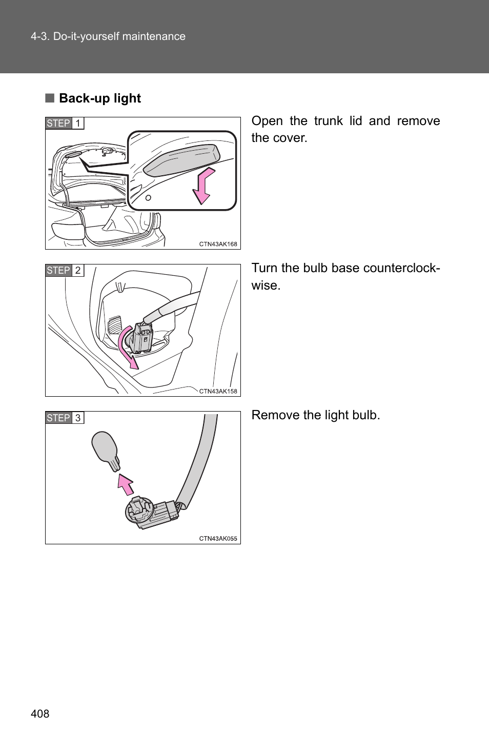 TOYOTA 2011 Corolla User Manual | Page 409 / 524