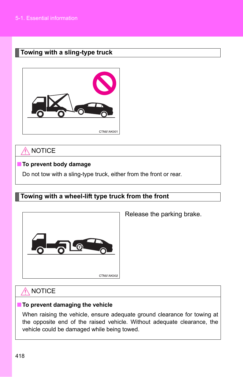 TOYOTA 2011 Corolla User Manual | Page 418 / 524