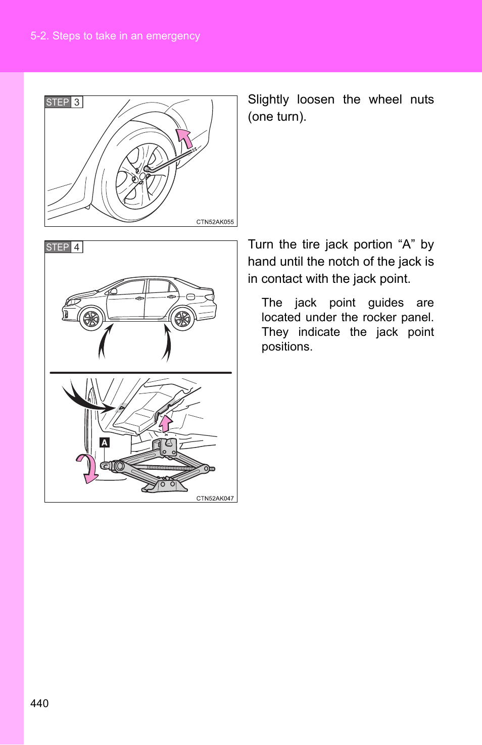 TOYOTA 2011 Corolla User Manual | Page 440 / 524