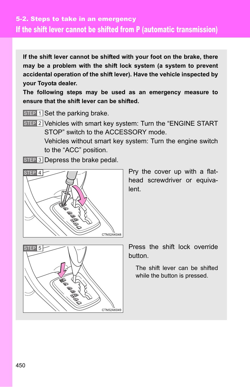 TOYOTA 2011 Corolla User Manual | Page 450 / 524
