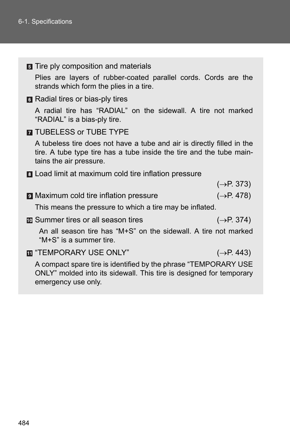 TOYOTA 2011 Corolla User Manual | Page 483 / 524