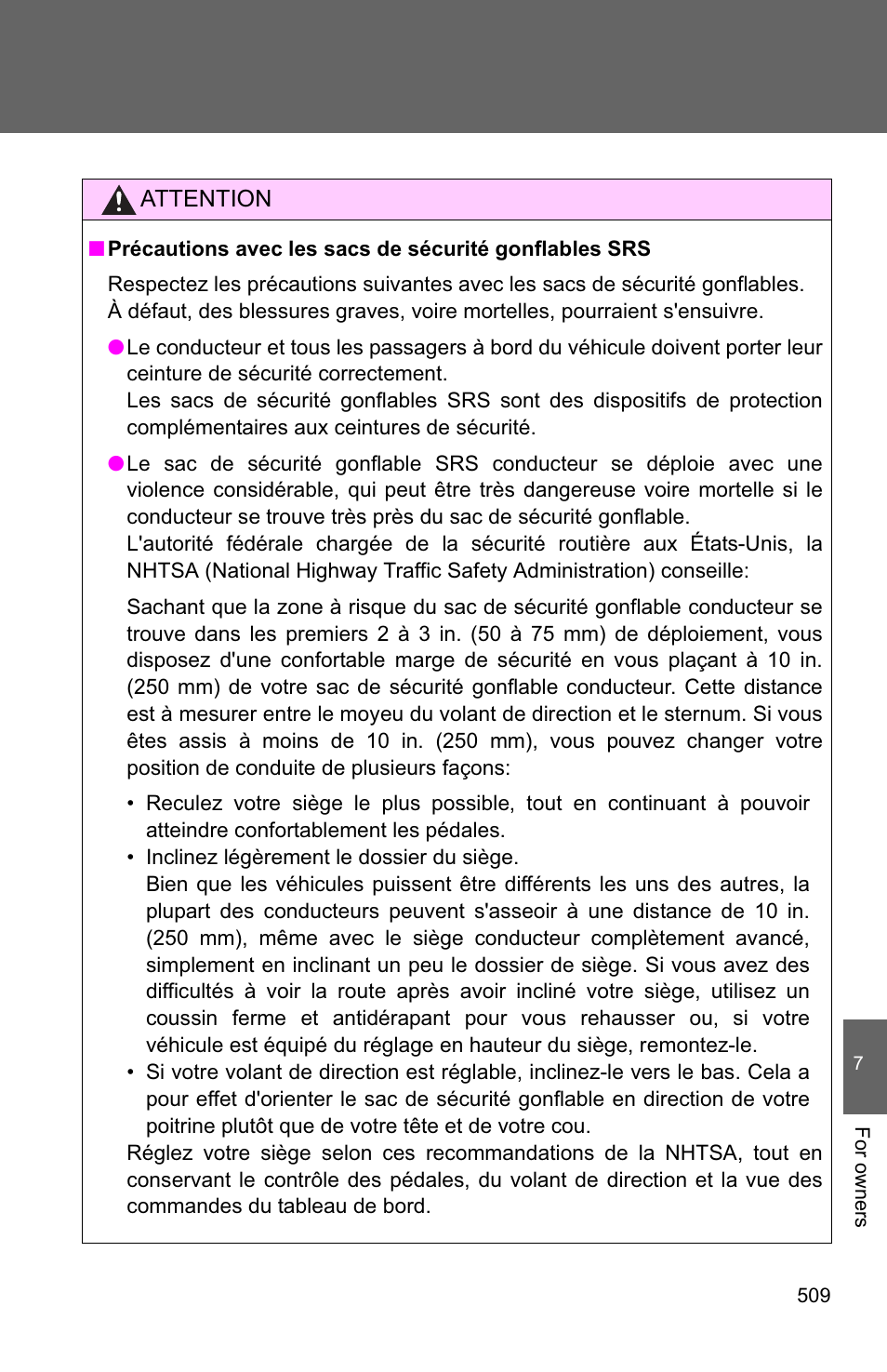 TOYOTA 2011 Corolla User Manual | Page 507 / 524