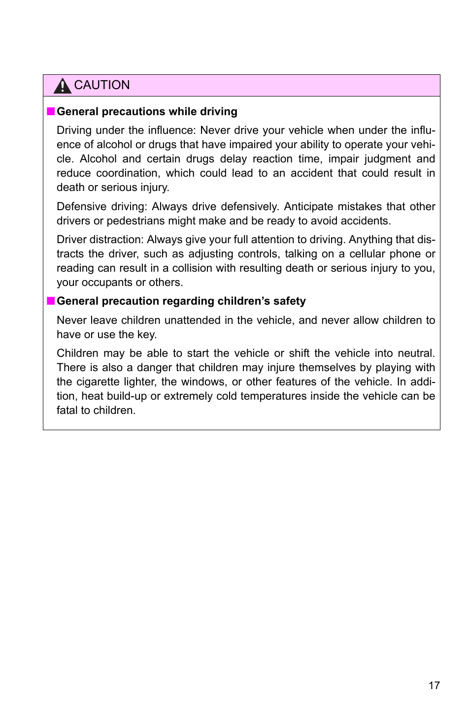 TOYOTA 2011 Corolla User Manual | Page 8 / 524