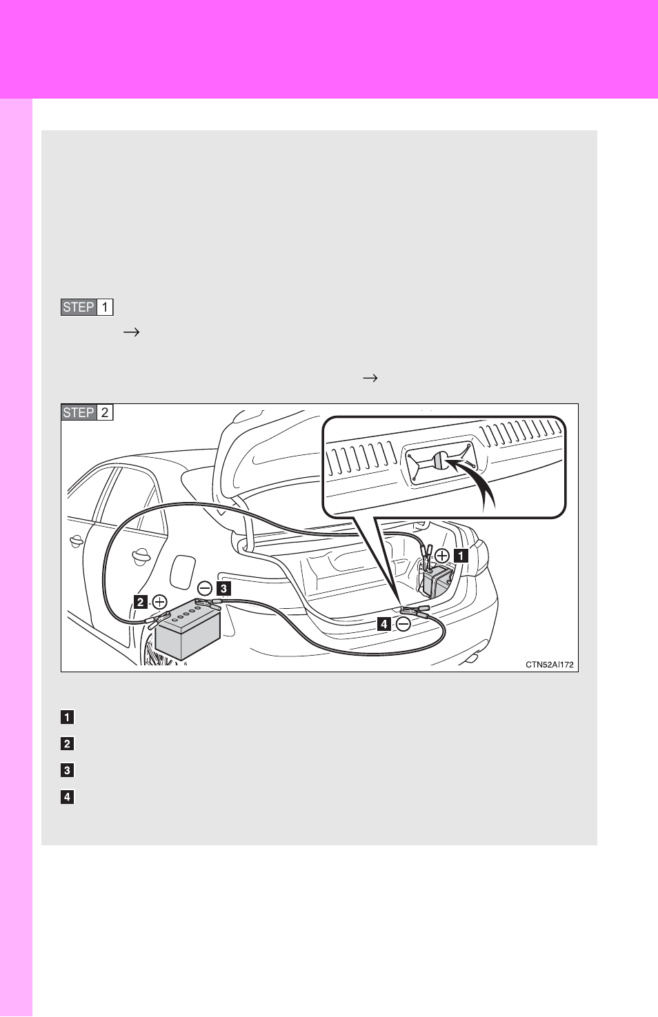 If the vehicle’s 12-volt battery is discharged | TOYOTA 2011 Camry HV User Manual | Page 451 / 519