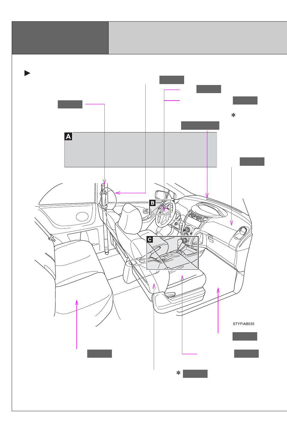 Pictorial index, Interior | TOYOTA 2011 Yaris Hatchback User Manual | Page 12 / 428