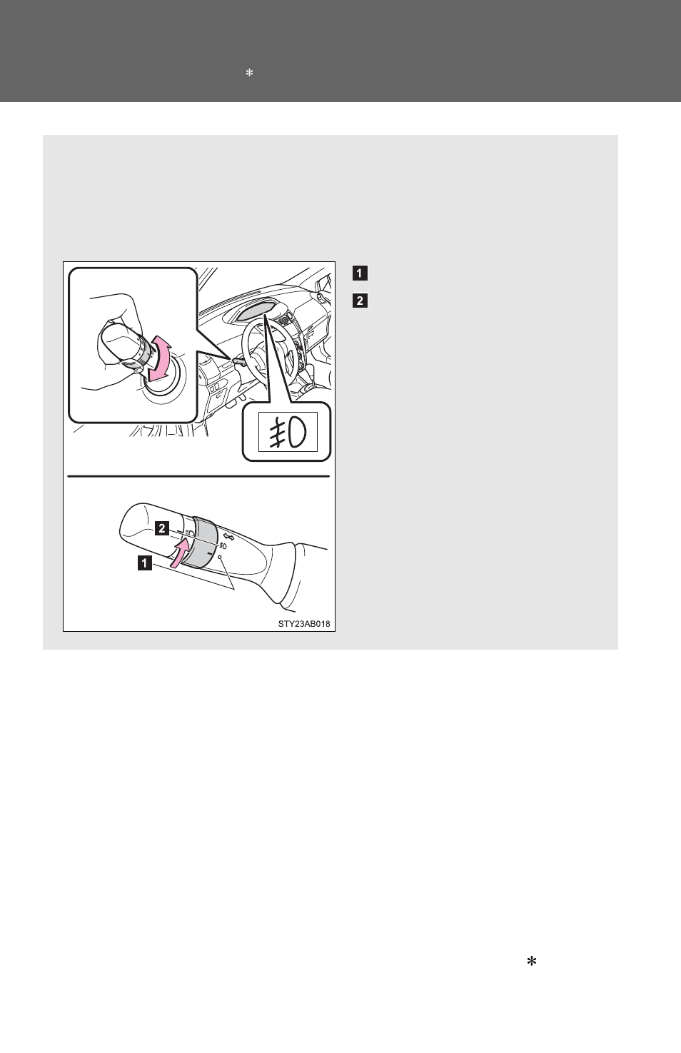 Fog light switch | TOYOTA 2011 Yaris Hatchback User Manual | Page 167 / 428