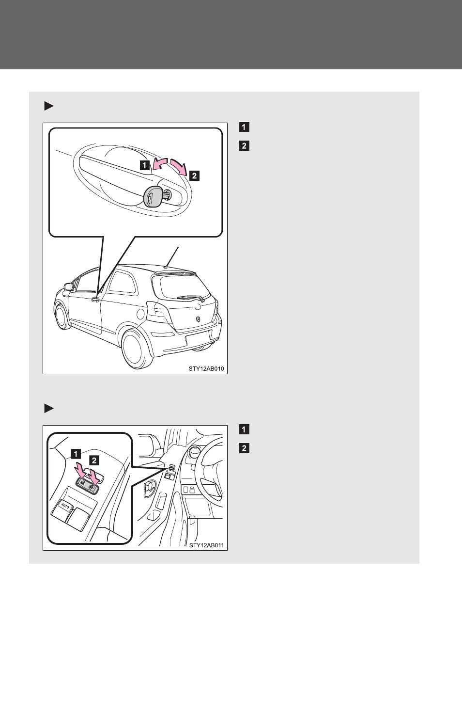 TOYOTA 2011 Yaris Hatchback User Manual | Page 46 / 428