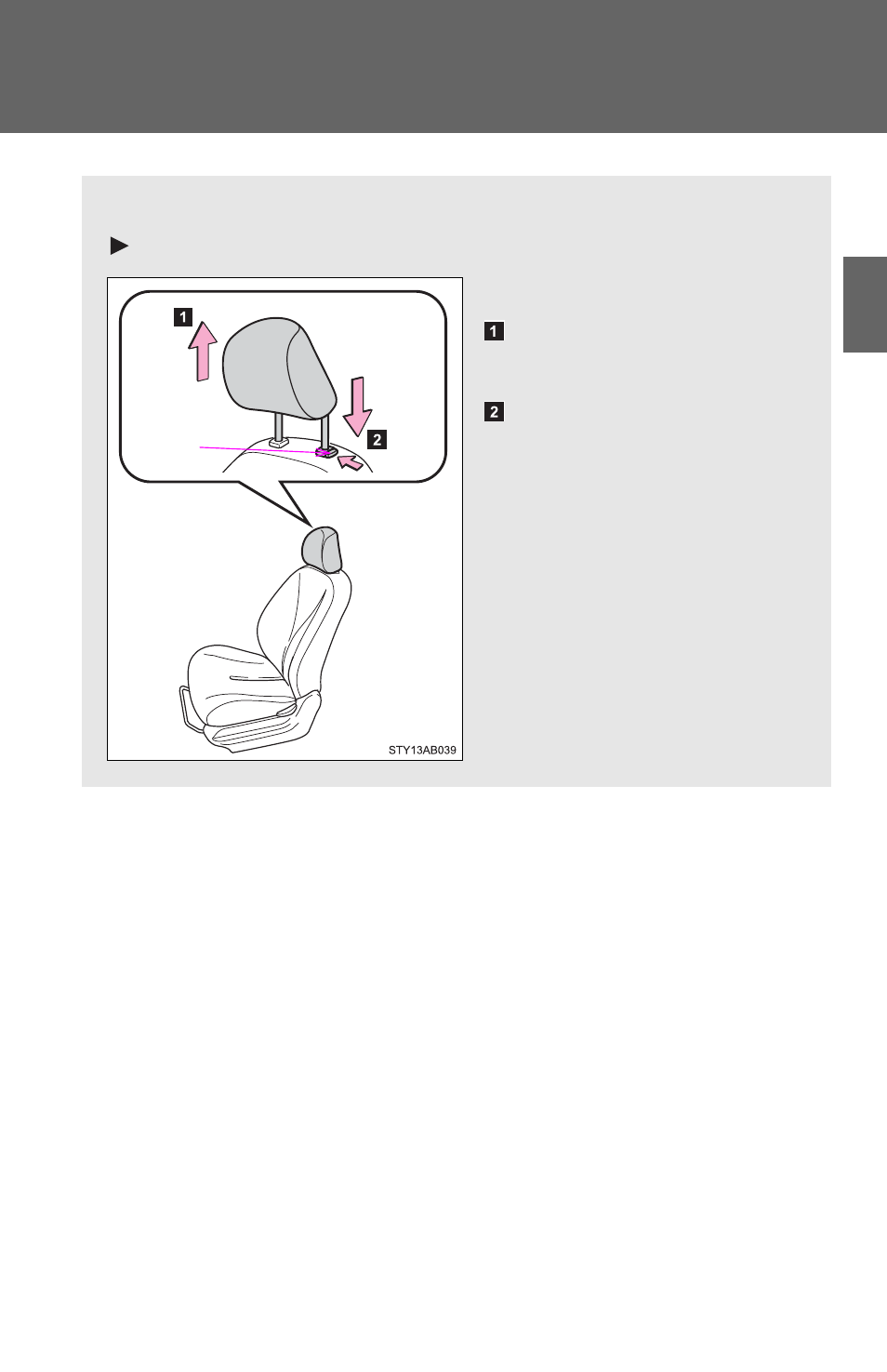 Head restraints | TOYOTA 2011 Yaris Hatchback User Manual | Page 63 / 428