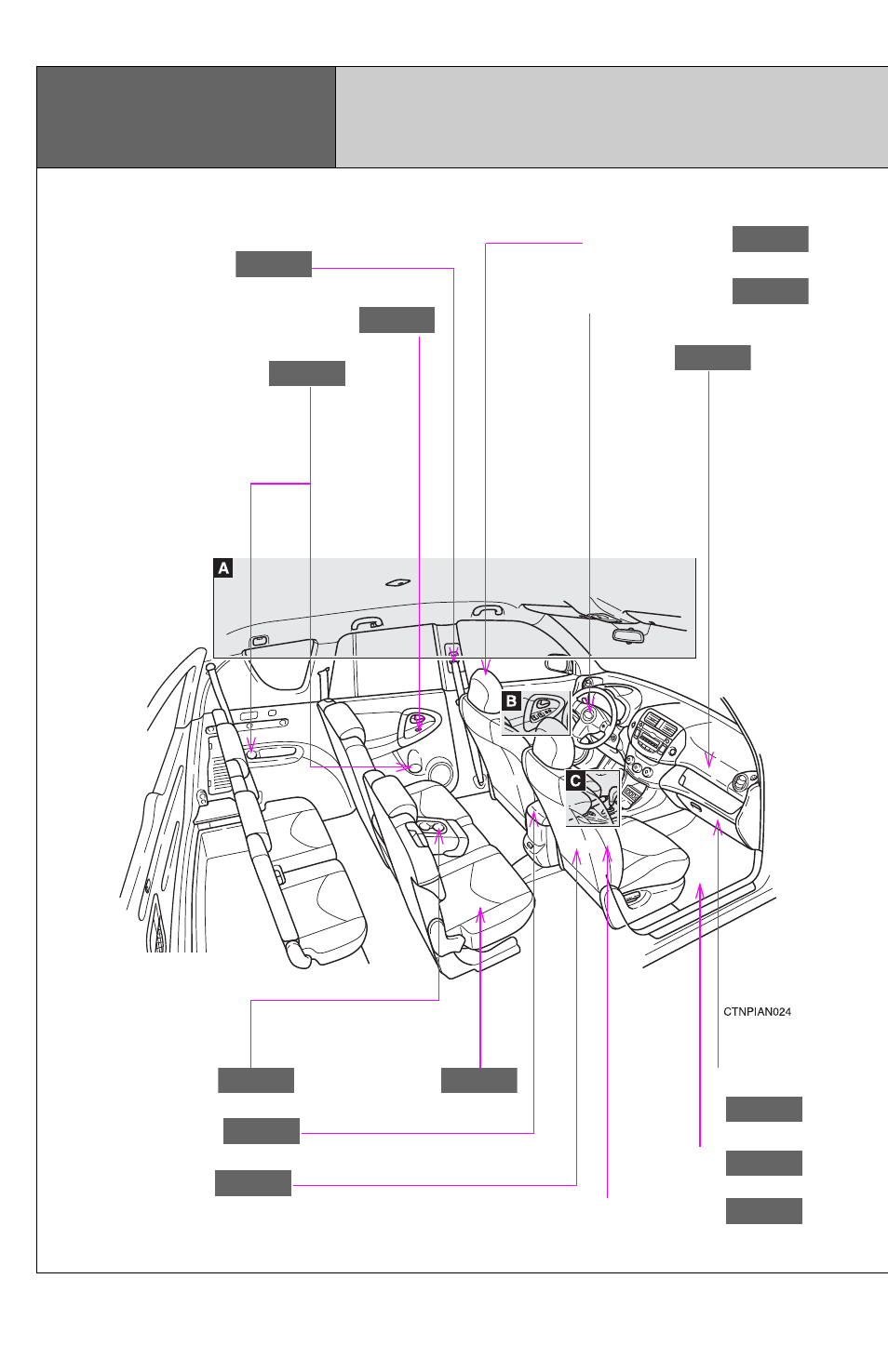 Pictorial index, Interior | TOYOTA 2011 Rav4 User Manual | Page 11 / 554