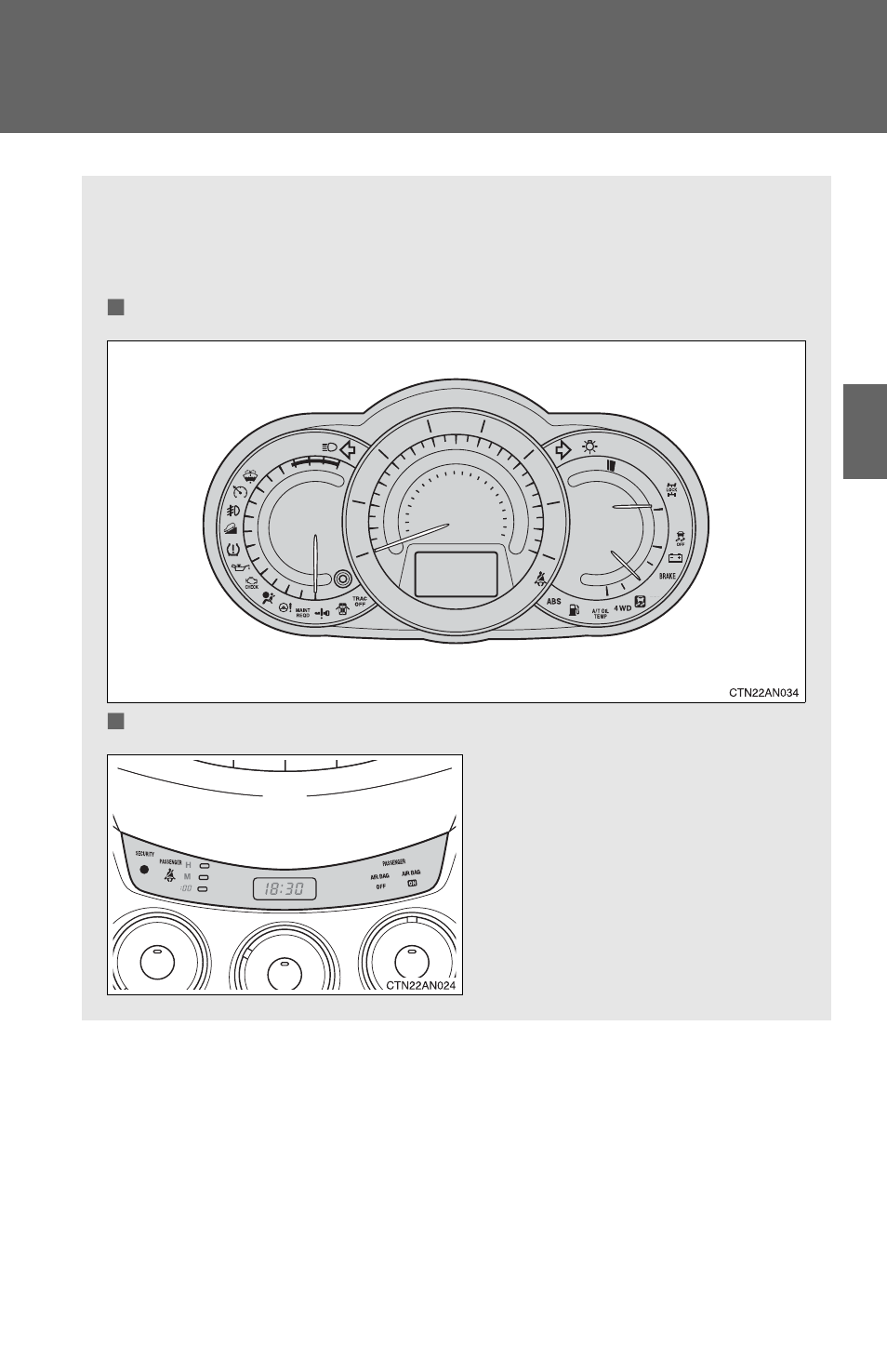 Indicators and warning lights | TOYOTA 2011 Rav4 User Manual | Page 185 / 554