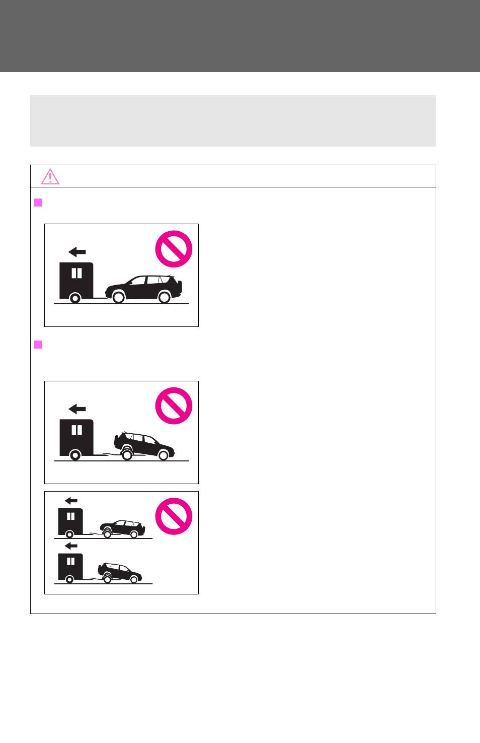 Dinghy towing, Notice | TOYOTA 2011 Rav4 User Manual | Page 250 / 554