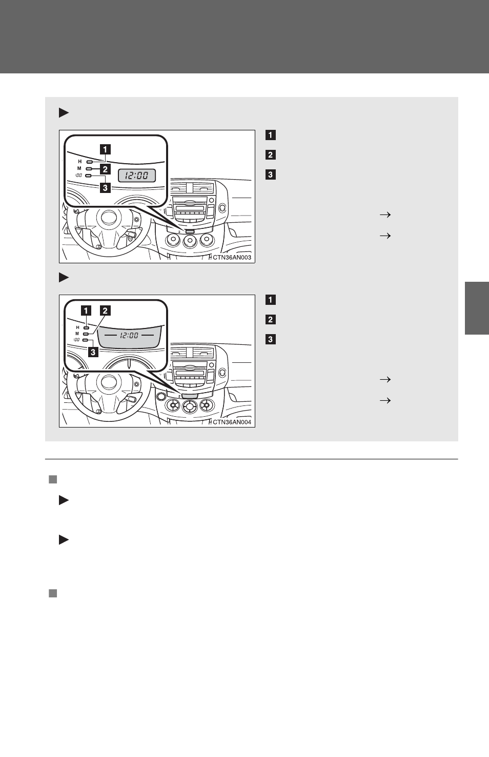 Clock | TOYOTA 2011 Rav4 User Manual | Page 346 / 554