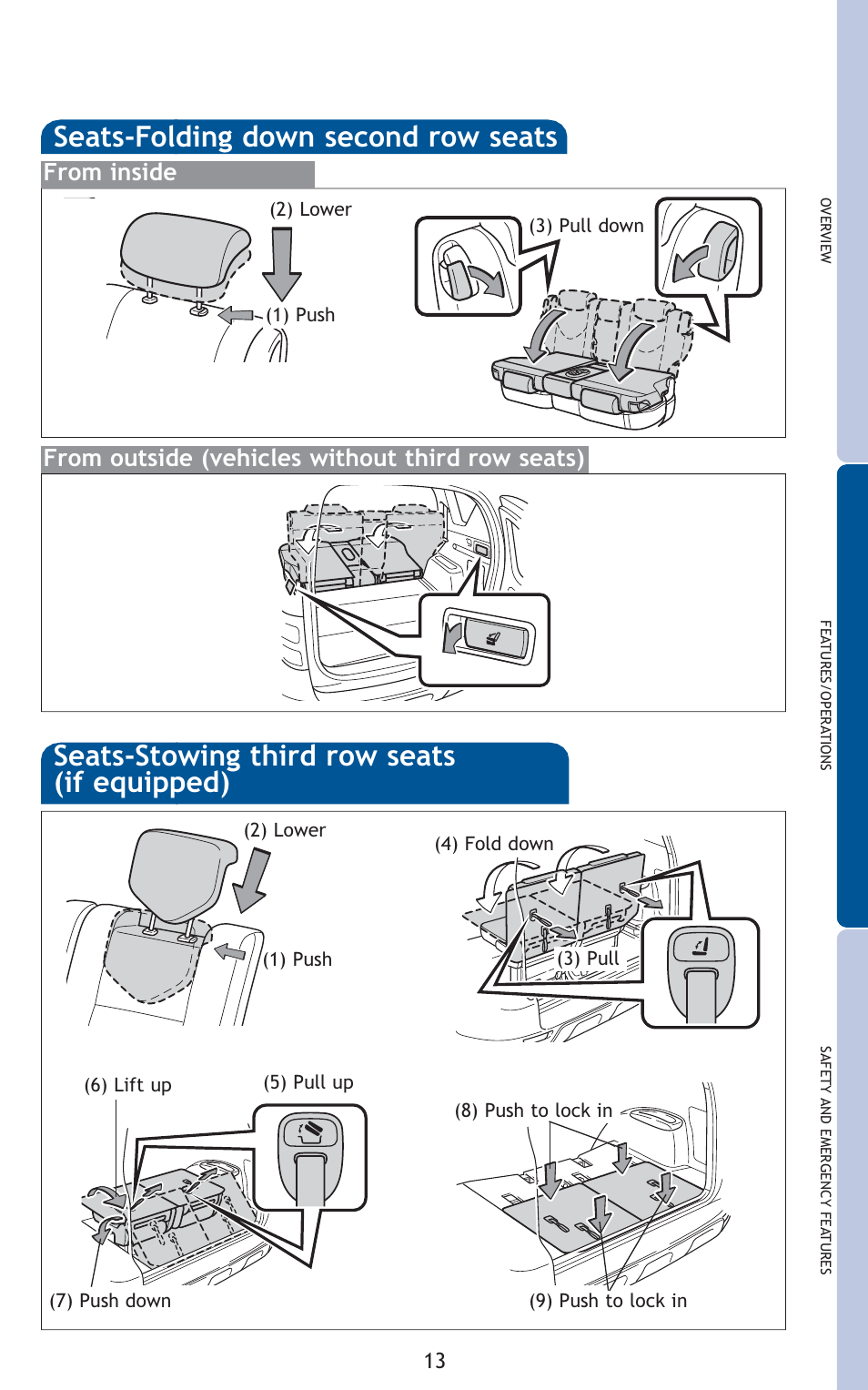 TOYOTA 2011 Rav4 User Manual | Page 35 / 554