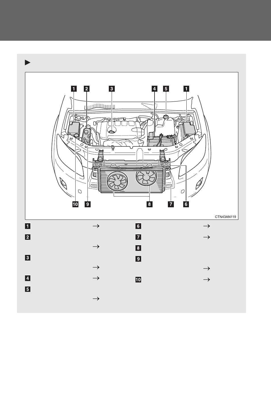 Engine compartment | TOYOTA 2011 Rav4 User Manual | Page 382 / 554