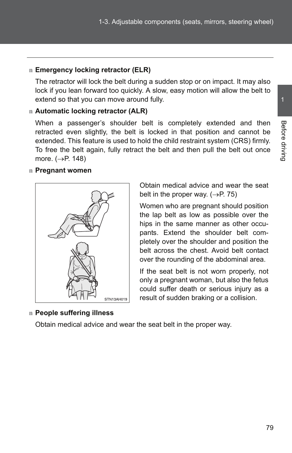 TOYOTA 2011 Tundra User Manual | Page 104 / 753