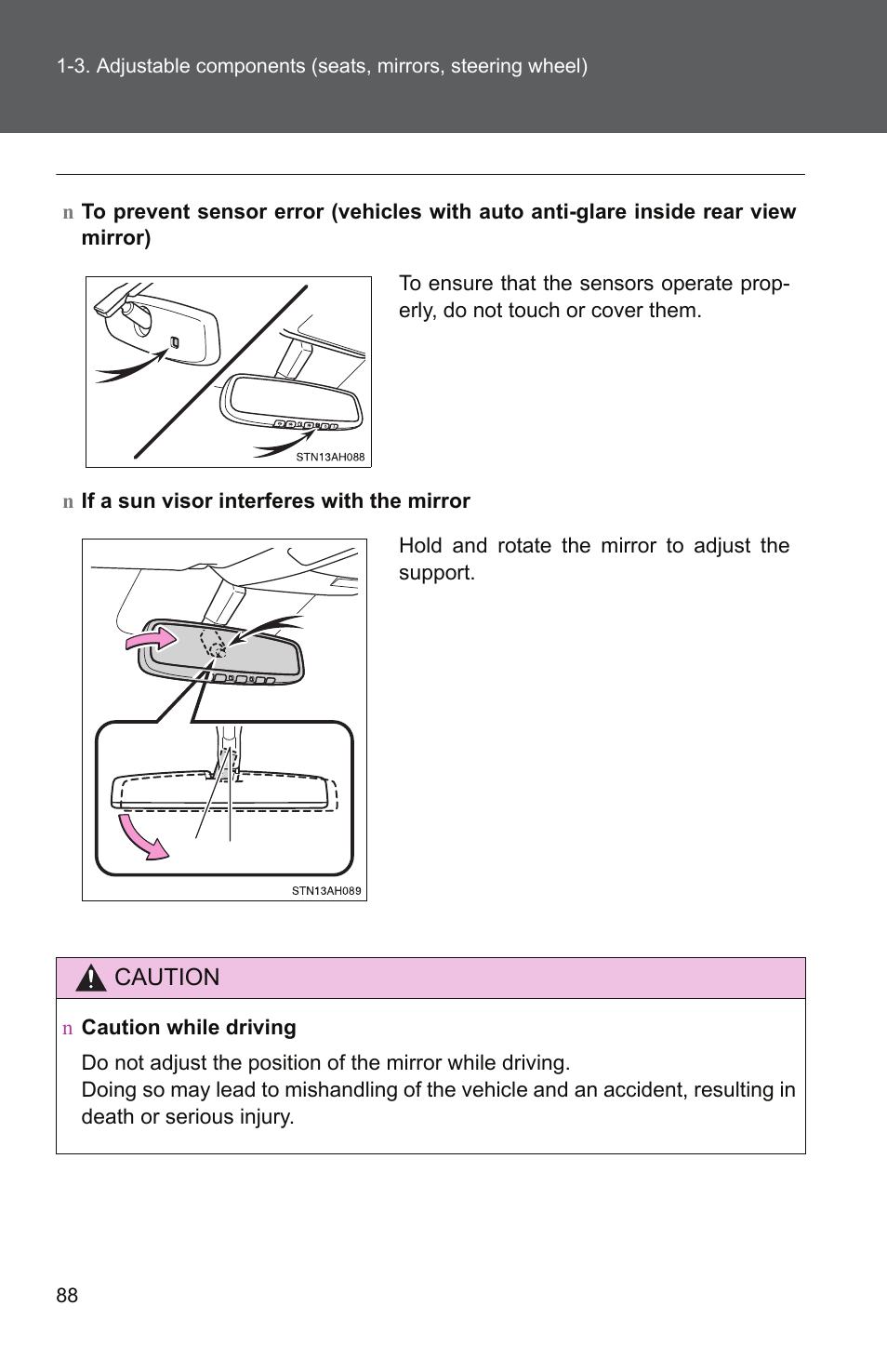 TOYOTA 2011 Tundra User Manual | Page 113 / 753