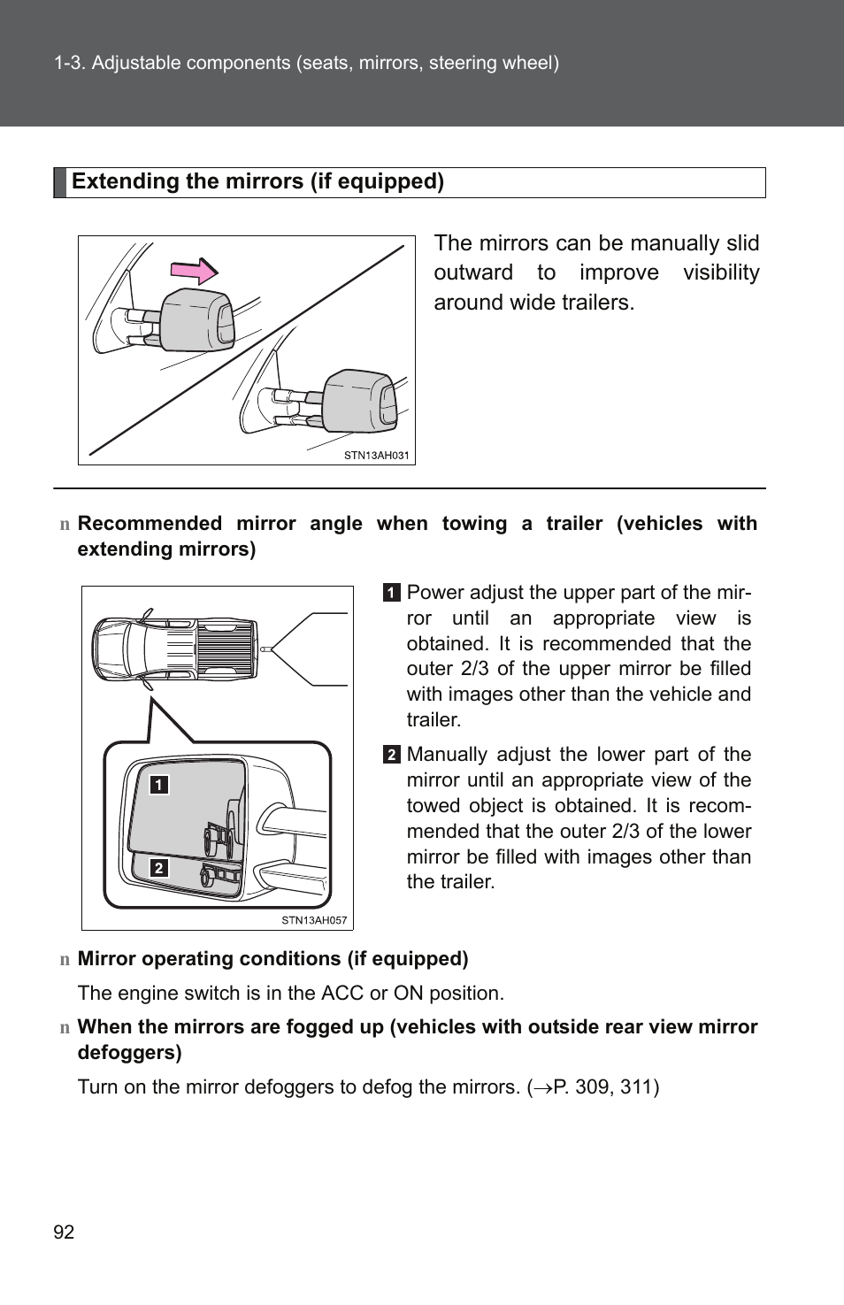 TOYOTA 2011 Tundra User Manual | Page 117 / 753