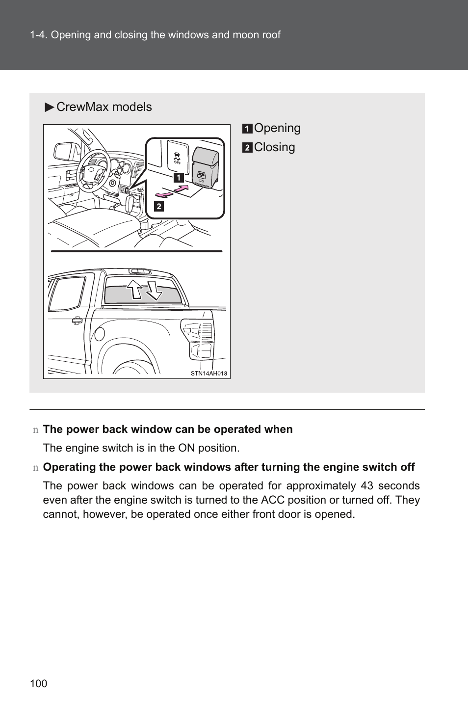 TOYOTA 2011 Tundra User Manual | Page 125 / 753