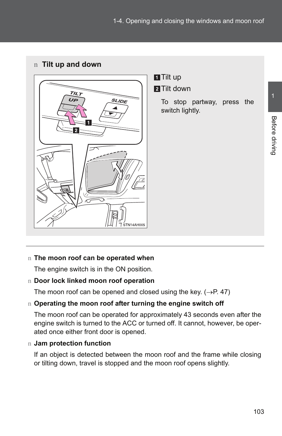 TOYOTA 2011 Tundra User Manual | Page 128 / 753