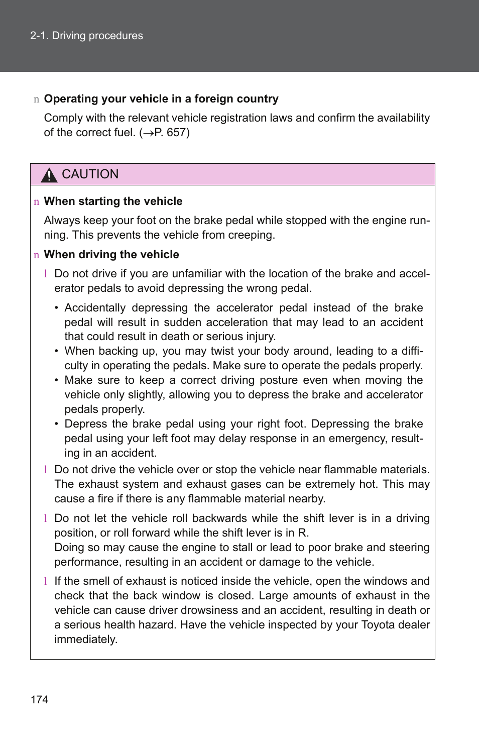 TOYOTA 2011 Tundra User Manual | Page 198 / 753