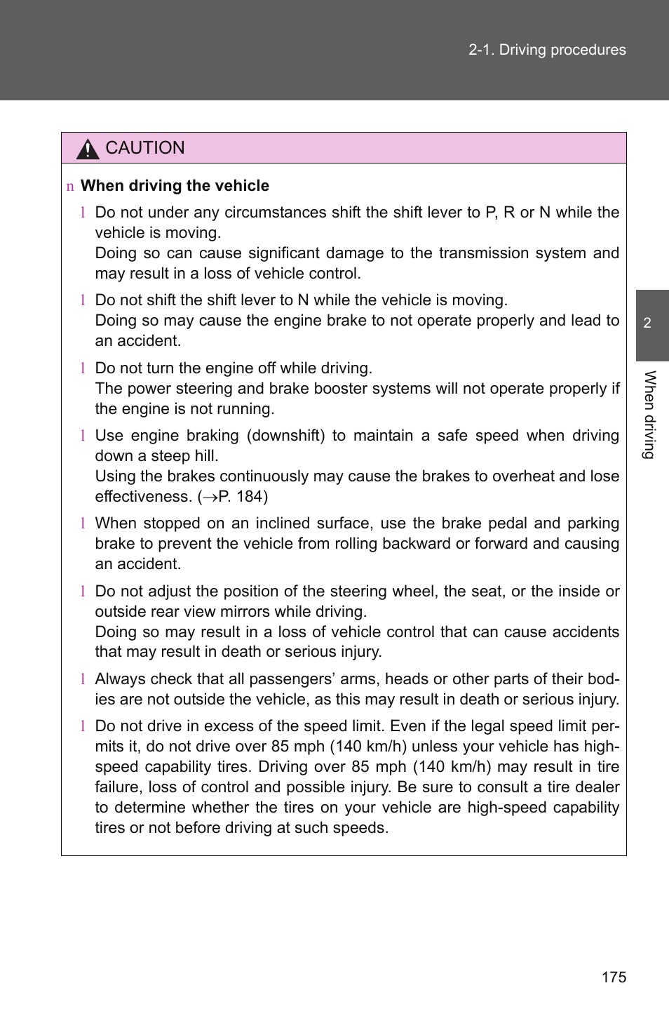 TOYOTA 2011 Tundra User Manual | Page 199 / 753