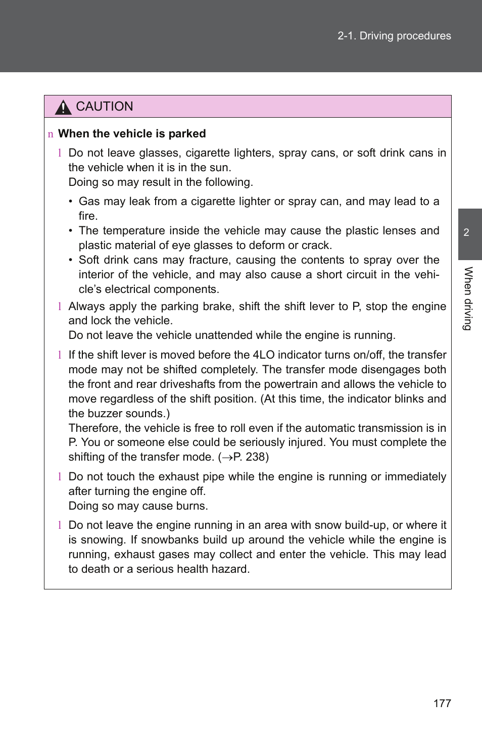 TOYOTA 2011 Tundra User Manual | Page 201 / 753