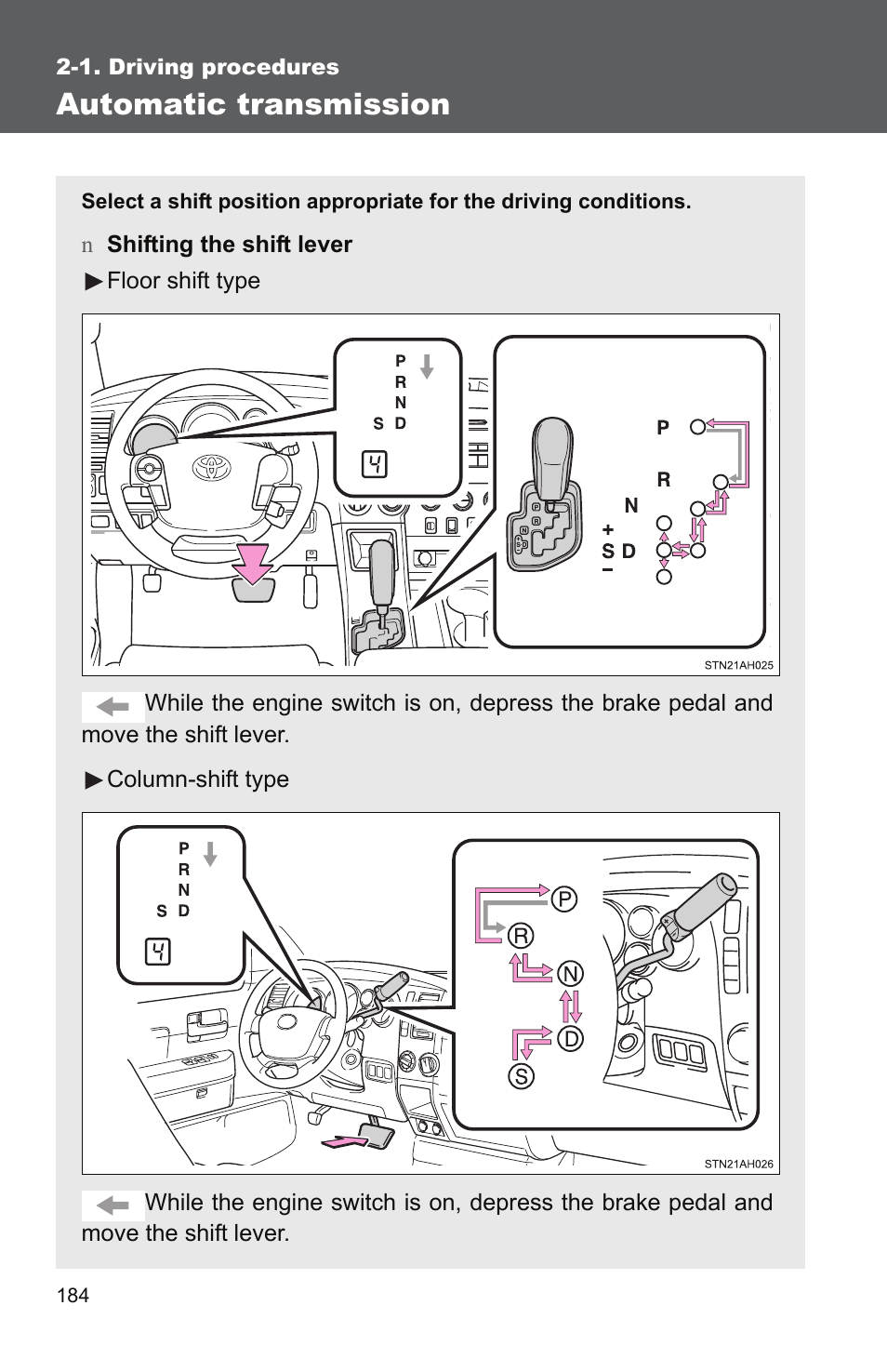 Automatic transmission | TOYOTA 2011 Tundra User Manual | Page 208 / 753