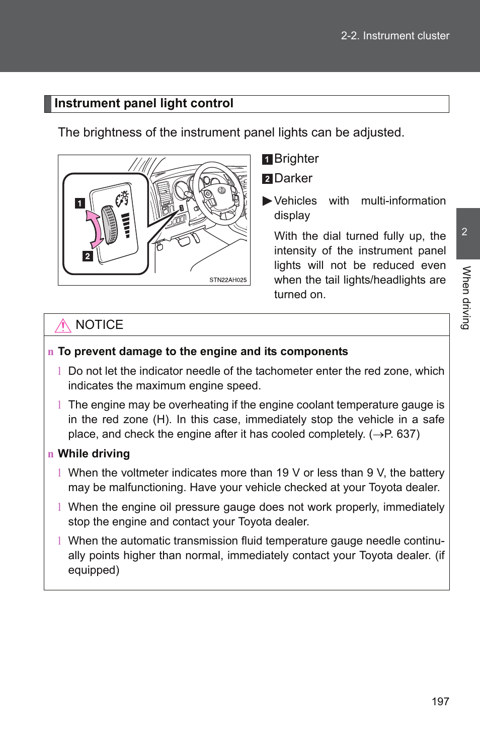 TOYOTA 2011 Tundra User Manual | Page 221 / 753