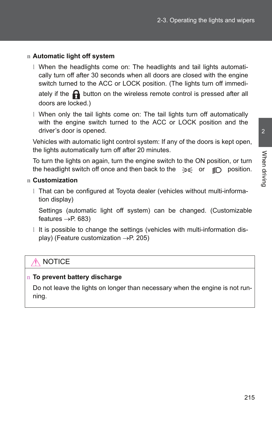 TOYOTA 2011 Tundra User Manual | Page 239 / 753