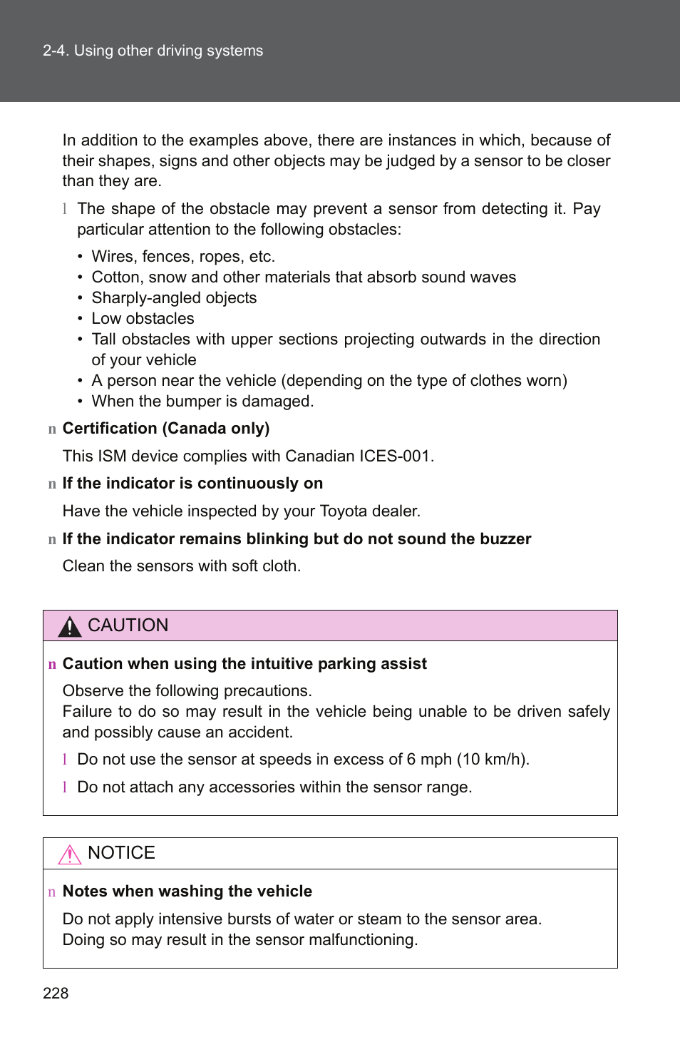 TOYOTA 2011 Tundra User Manual | Page 252 / 753