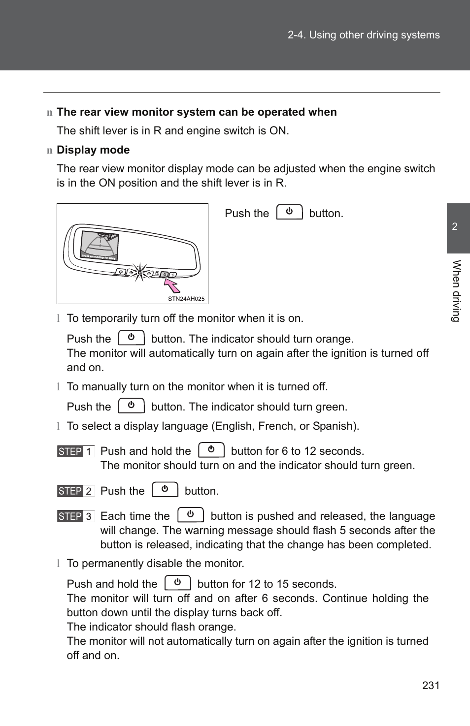 TOYOTA 2011 Tundra User Manual | Page 255 / 753