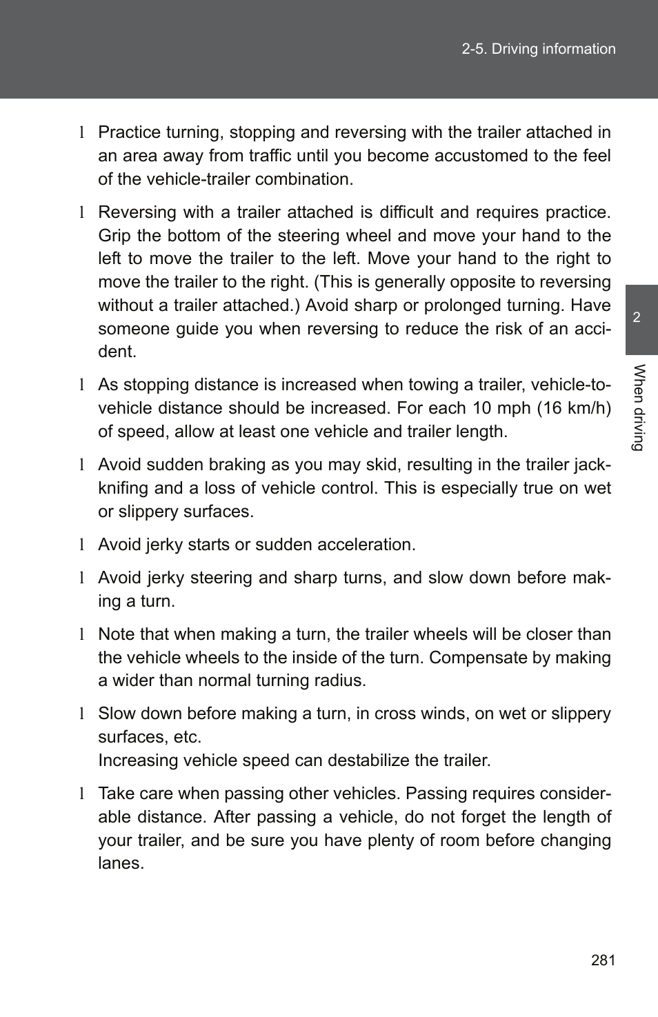 TOYOTA 2011 Tundra User Manual | Page 305 / 753