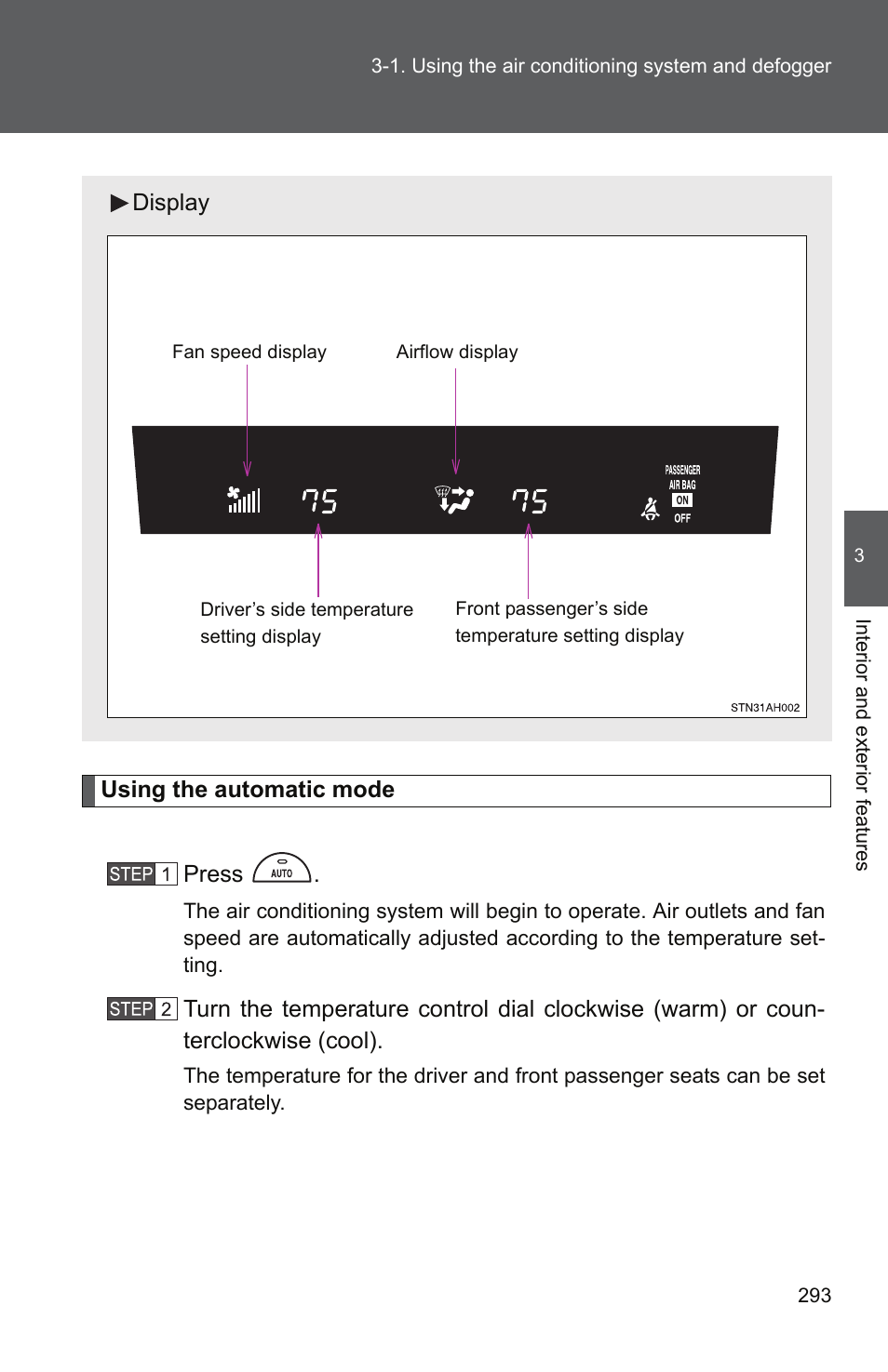 TOYOTA 2011 Tundra User Manual | Page 315 / 753