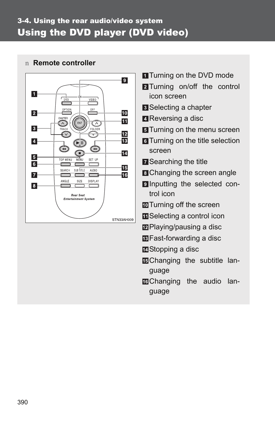 Using the dvd player (dvd video) | TOYOTA 2011 Tundra User Manual | Page 412 / 753