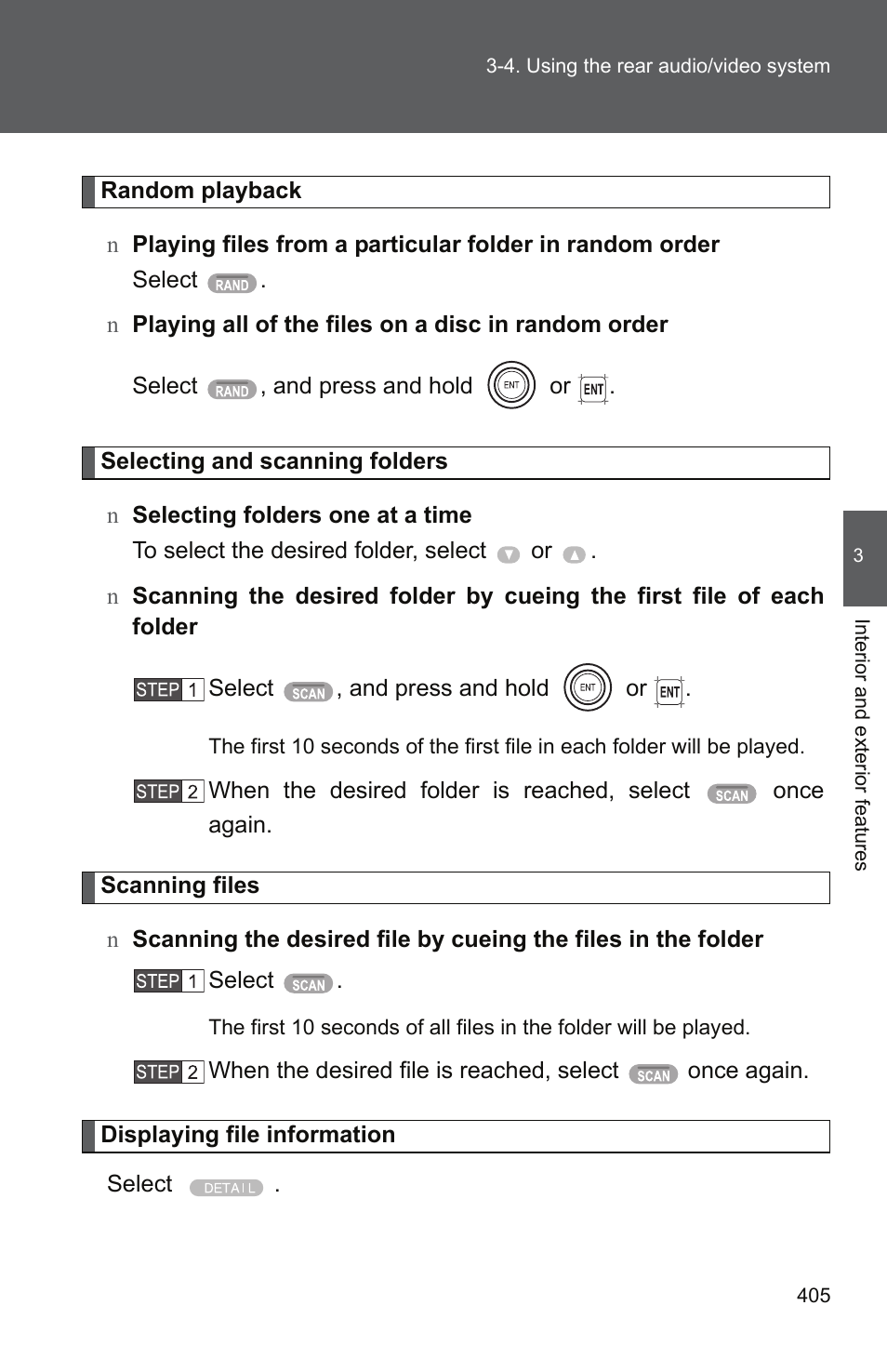 TOYOTA 2011 Tundra User Manual | Page 427 / 753