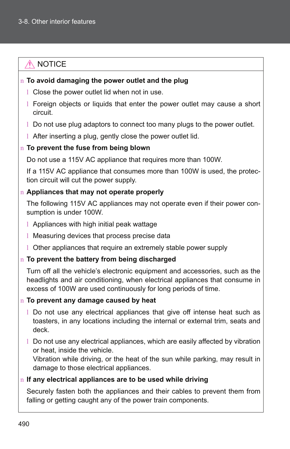 TOYOTA 2011 Tundra User Manual | Page 512 / 753