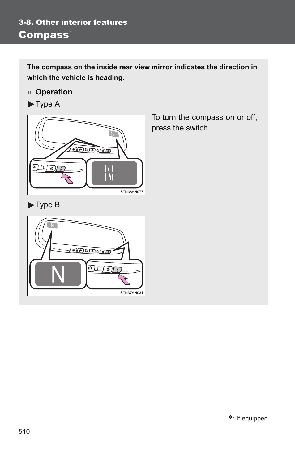 Compass | TOYOTA 2011 Tundra User Manual | Page 532 / 753