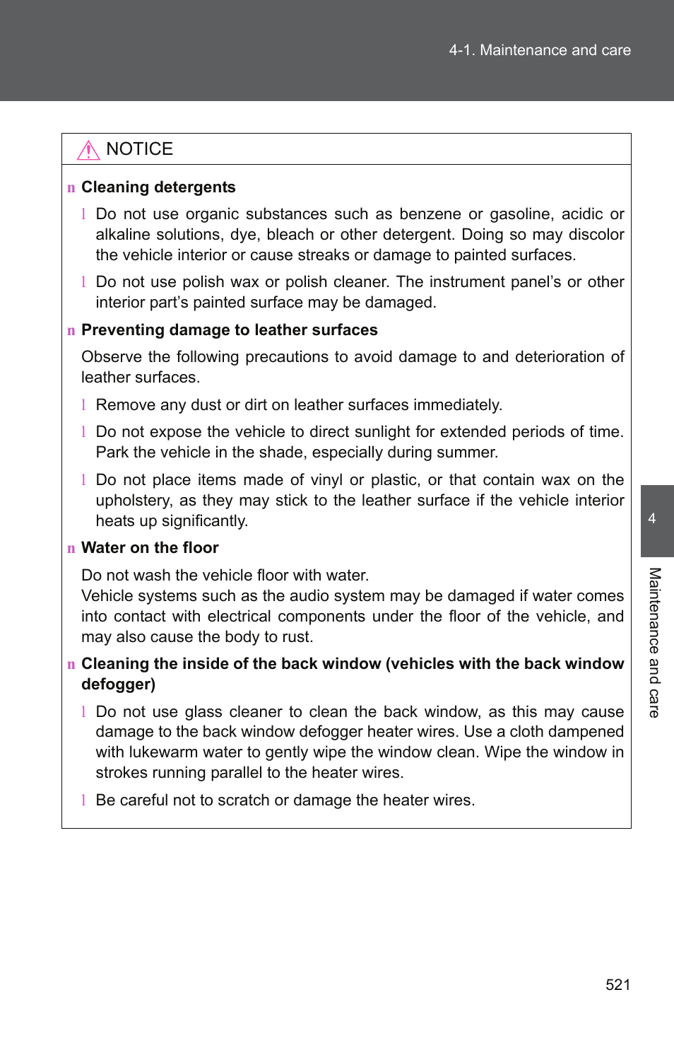 TOYOTA 2011 Tundra User Manual | Page 542 / 753