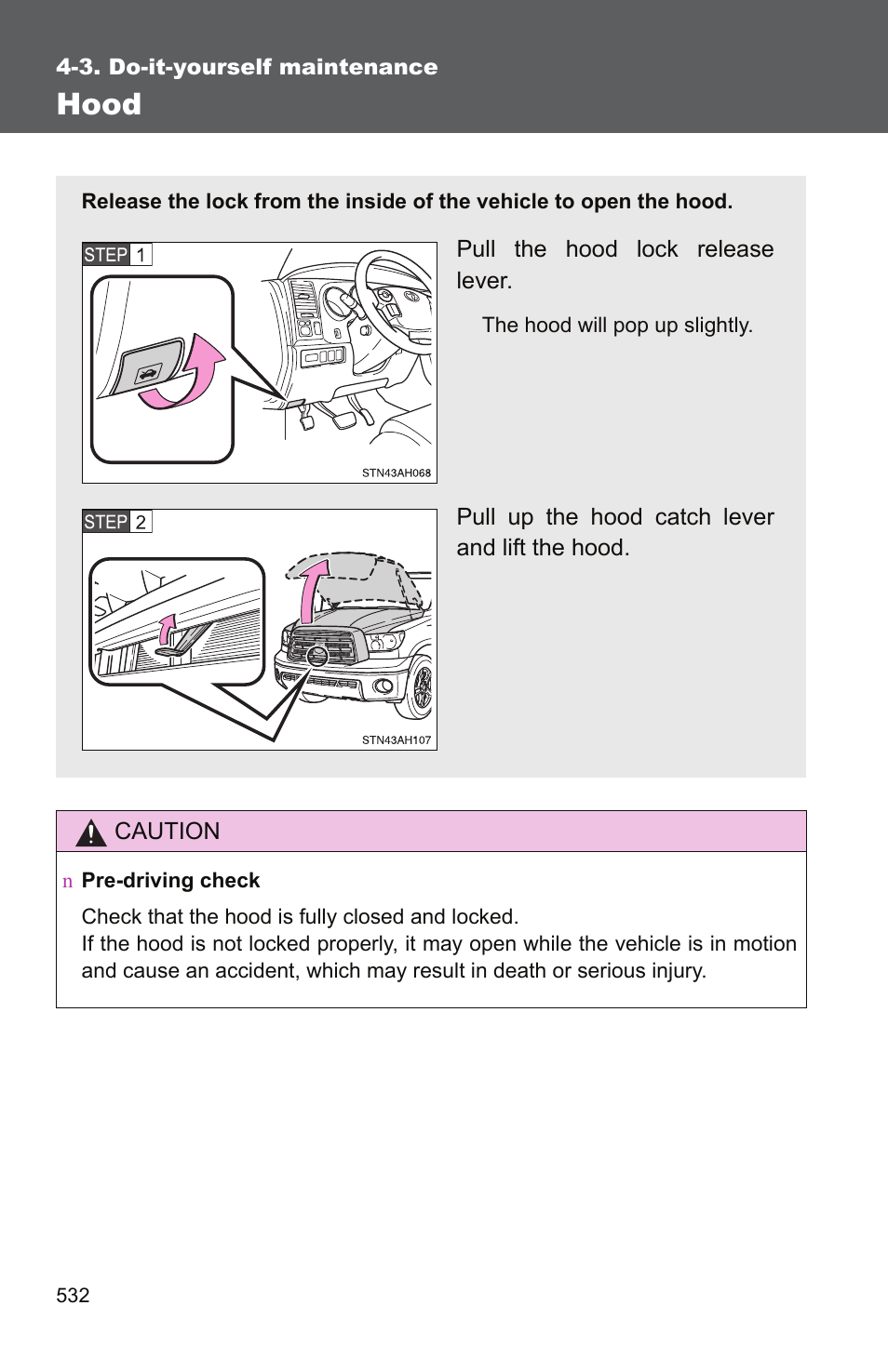 Hood | TOYOTA 2011 Tundra User Manual | Page 553 / 753