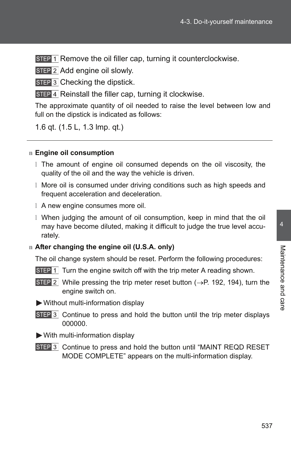 TOYOTA 2011 Tundra User Manual | Page 558 / 753