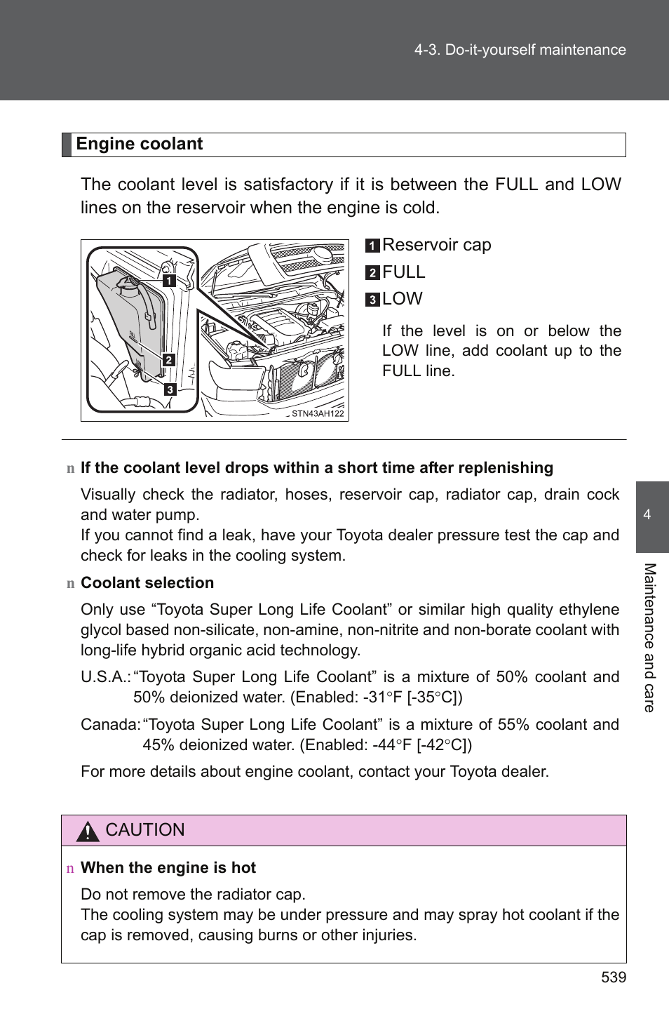 TOYOTA 2011 Tundra User Manual | Page 560 / 753