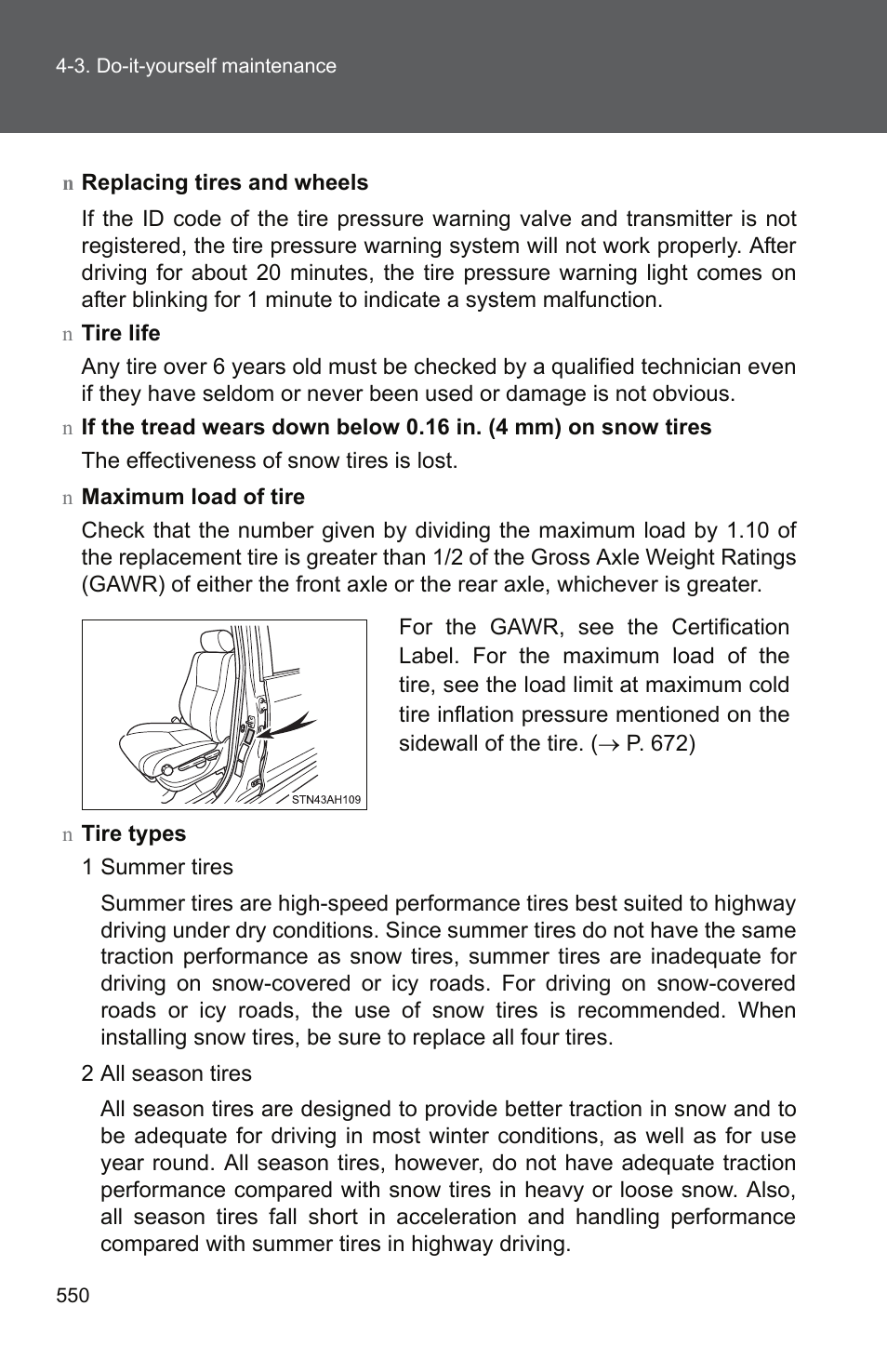 TOYOTA 2011 Tundra User Manual | Page 571 / 753