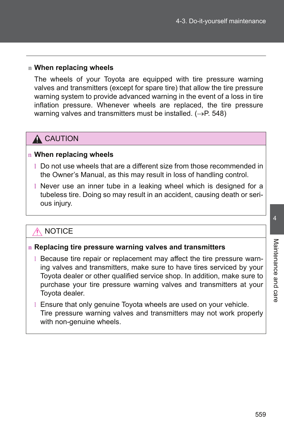 TOYOTA 2011 Tundra User Manual | Page 580 / 753