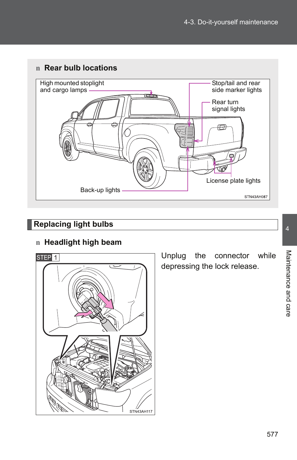 TOYOTA 2011 Tundra User Manual | Page 598 / 753