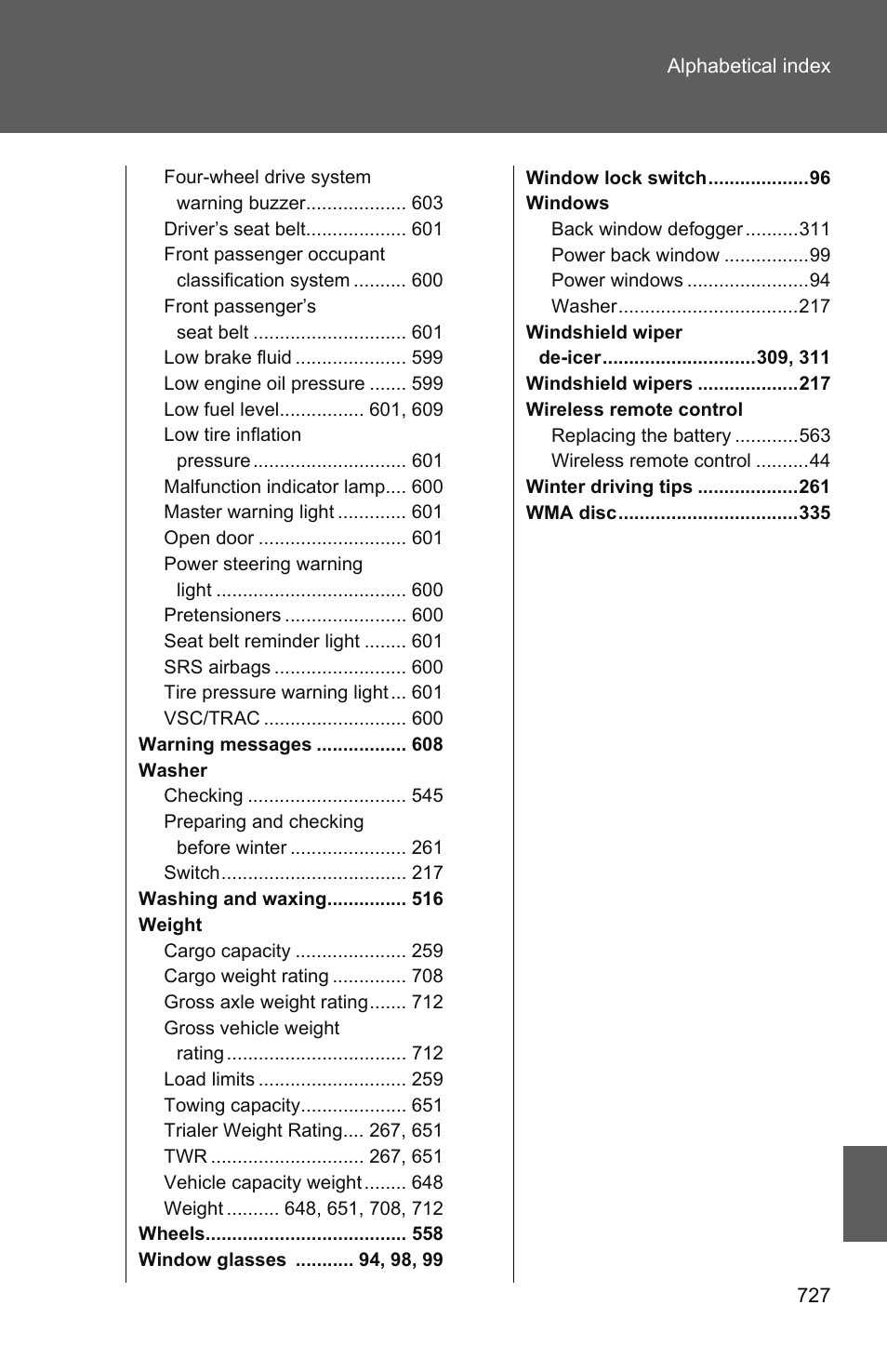 TOYOTA 2011 Tundra User Manual | Page 742 / 753